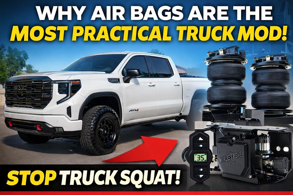 Why Air Bags Are the Most Practical Truck Mod for Towing and Hauling